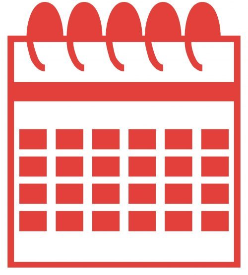 Calendar image representing the 4–6-week adaptation period