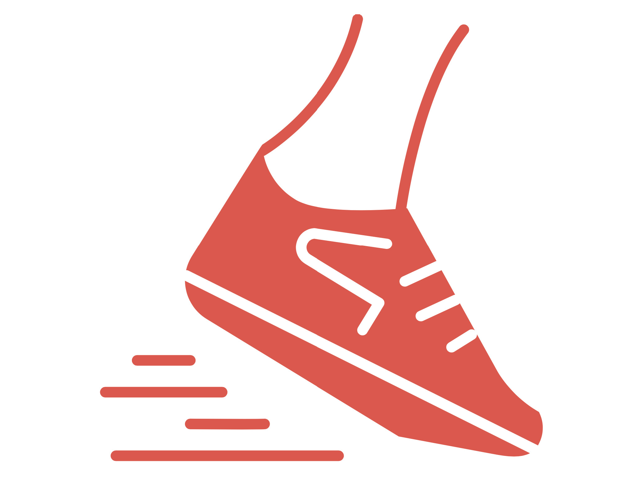 Original sneaker image introducing the beginner exercise plan
