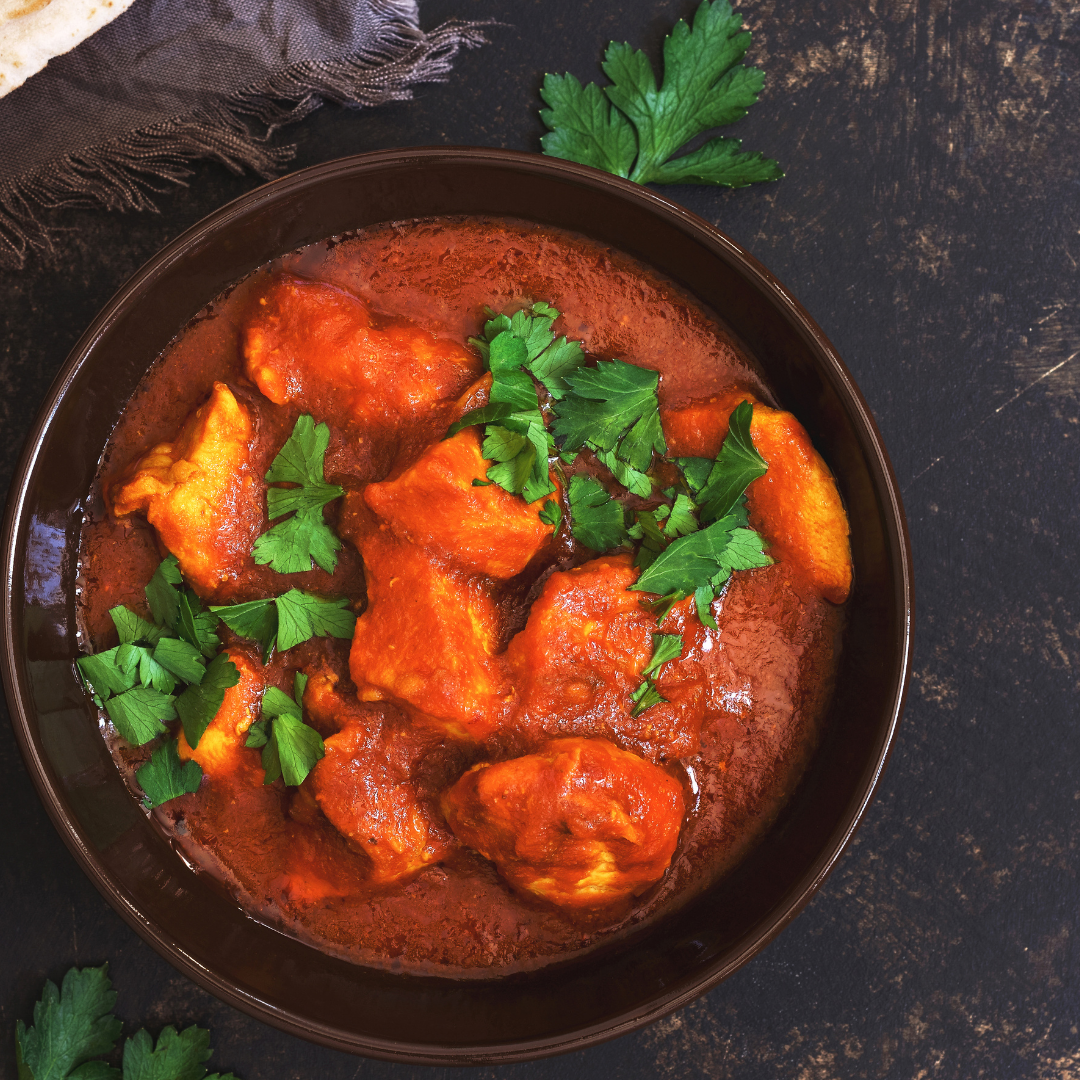 Food illustration for Indian restaurant options